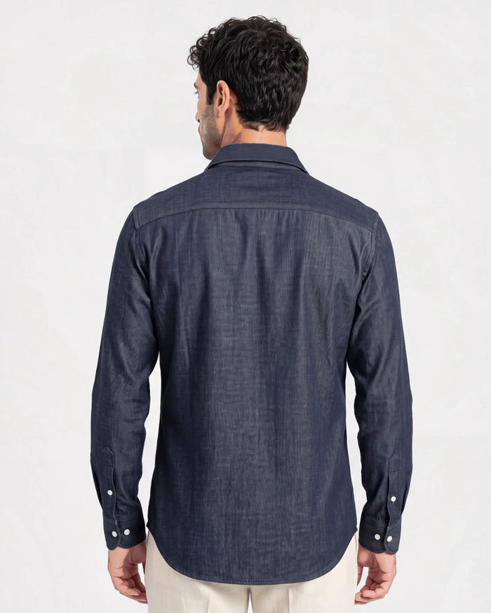 Chambray Shirt, Indigo