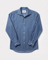 Chambray Shirt, Light Blue view 6