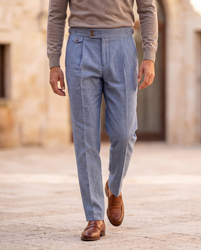 Gurkha Trousers, Blue