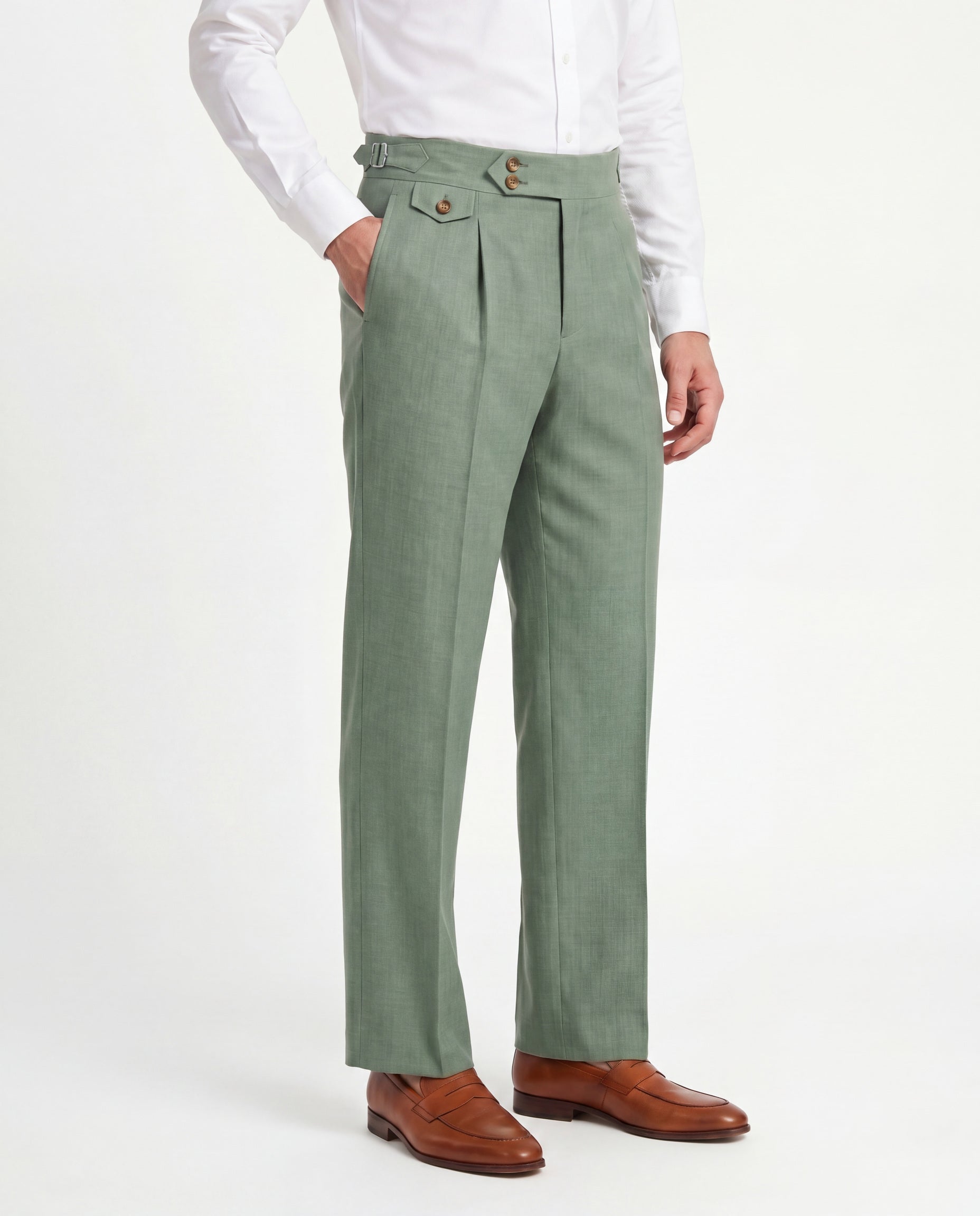 Gurkha broek, salie