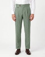 Gurkha broek, salie view 1