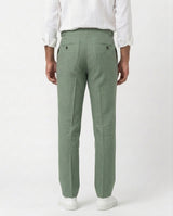 Linen Gurkha Trouser - Sage view 2