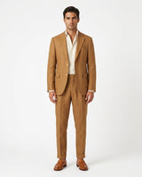 Linen Blazer - Cognac view 1