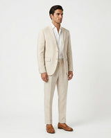 Linen Blazer - Natural view 4