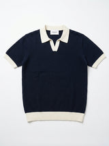 Marina Textured Knit Polo view 4