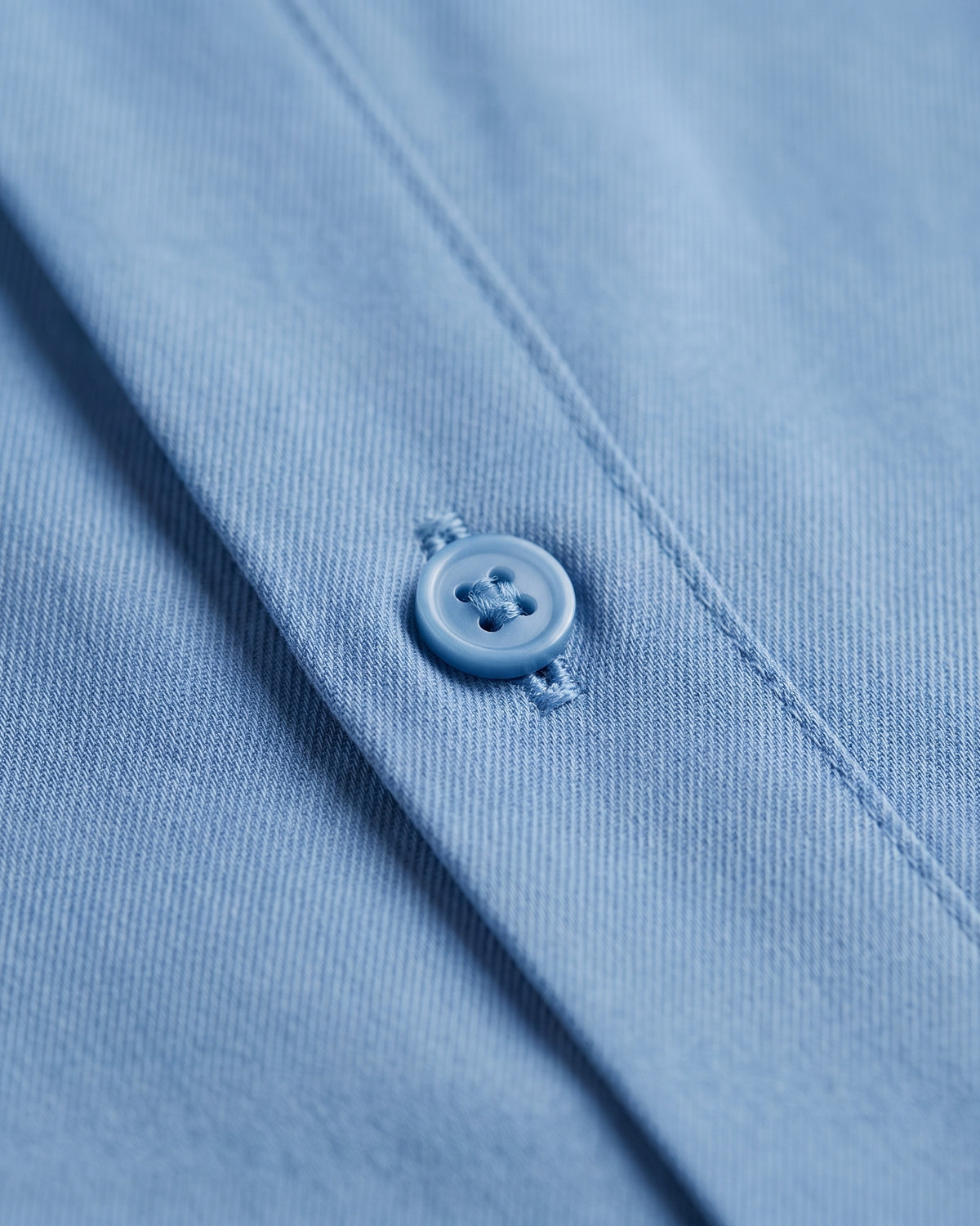Fermo Non-Iron Stretch Long Sleeve Shirt - Blue