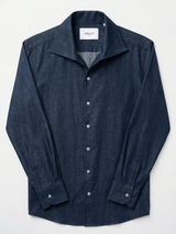 Chambray Shirt, Indigo view 5