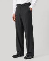 Wide-Leg Trousers, Black view 4