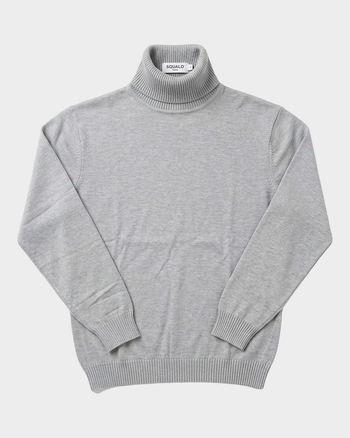 Milano Fine-Gauge Knit Turtleneck - Grey