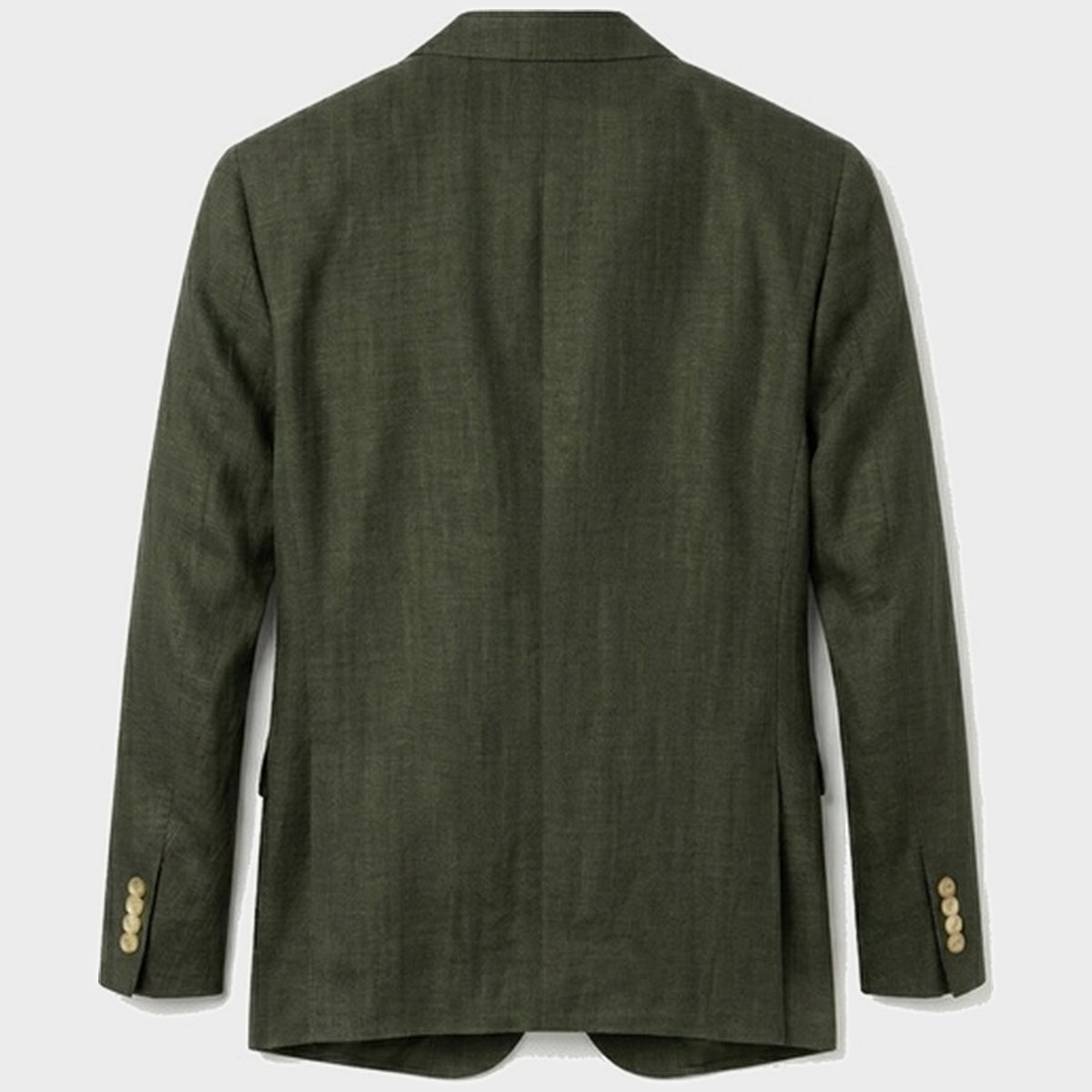Leinenblazer, Oliv
