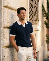 Marina Textured Knit Polo view 3