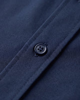 Fermo Non-Iron Stretch Long Sleeve Shirt - Navy view 5