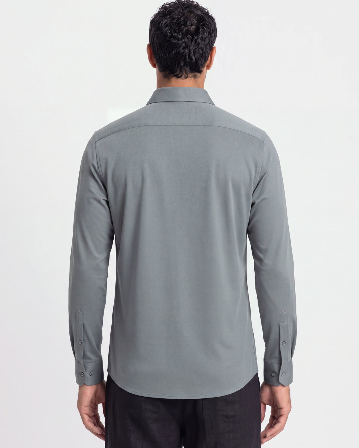 Fermo Non-Iron Stretch Long Sleeve Shirt - Sage