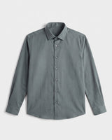 Fermo Non-Iron Stretch Long Sleeve Shirt - Sage view 4