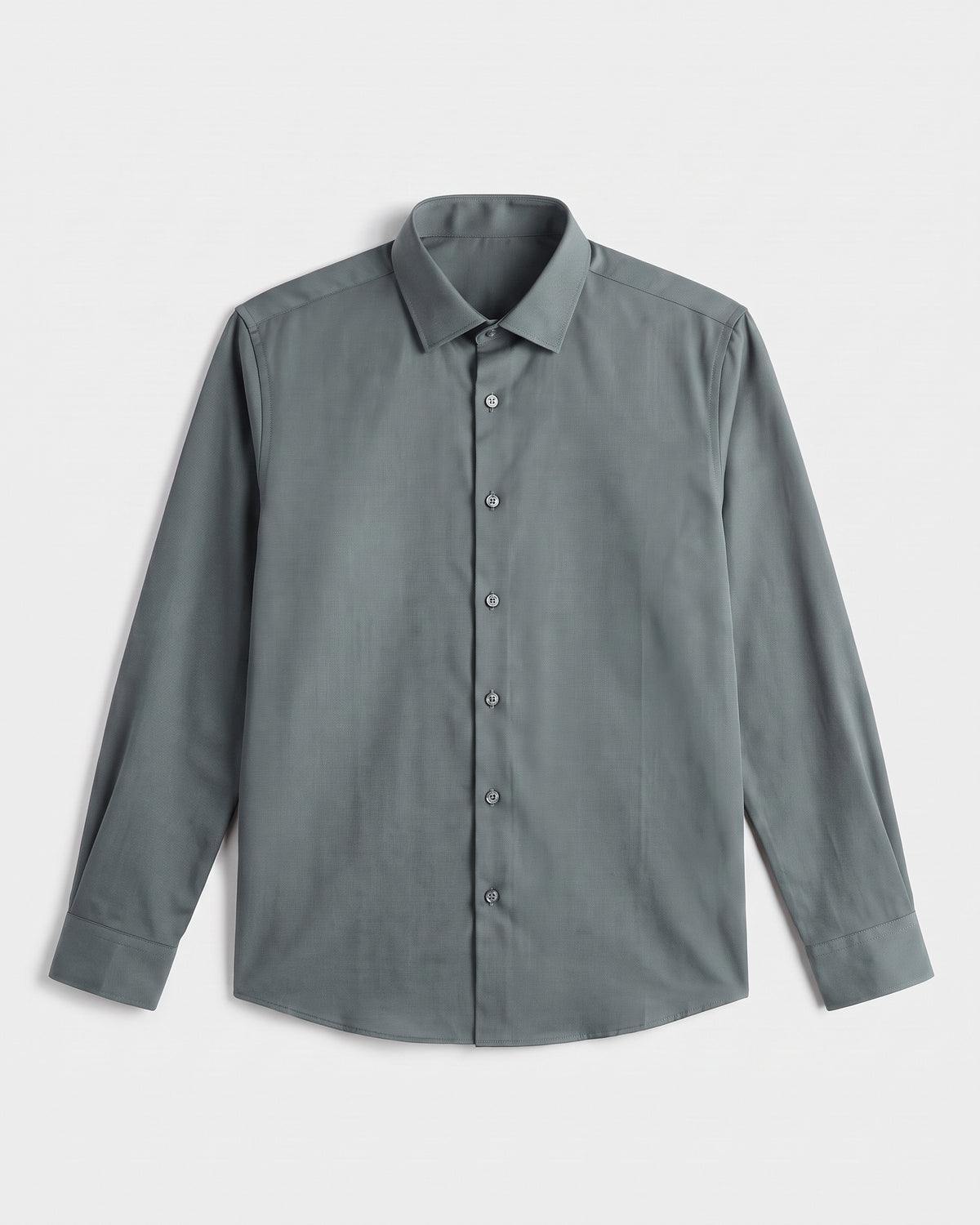 Fermo Non-Iron Stretch Long Sleeve Shirt - Sage