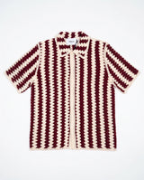Amalfi Striped Crochet Shirt view 4