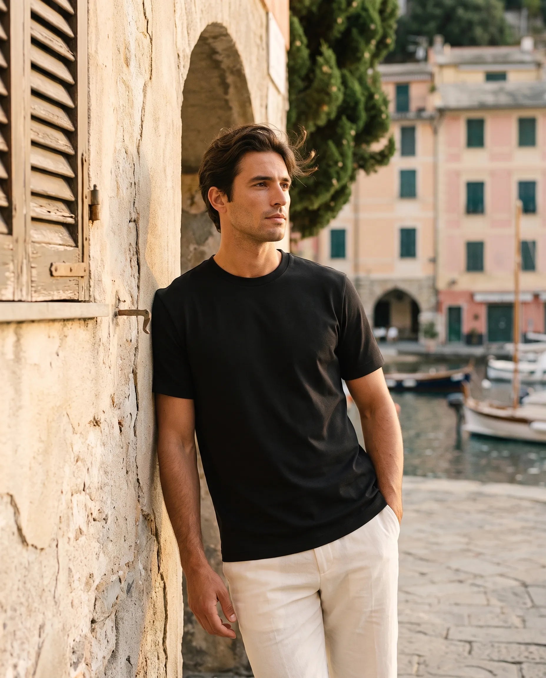Supima Cotton Tee - Black