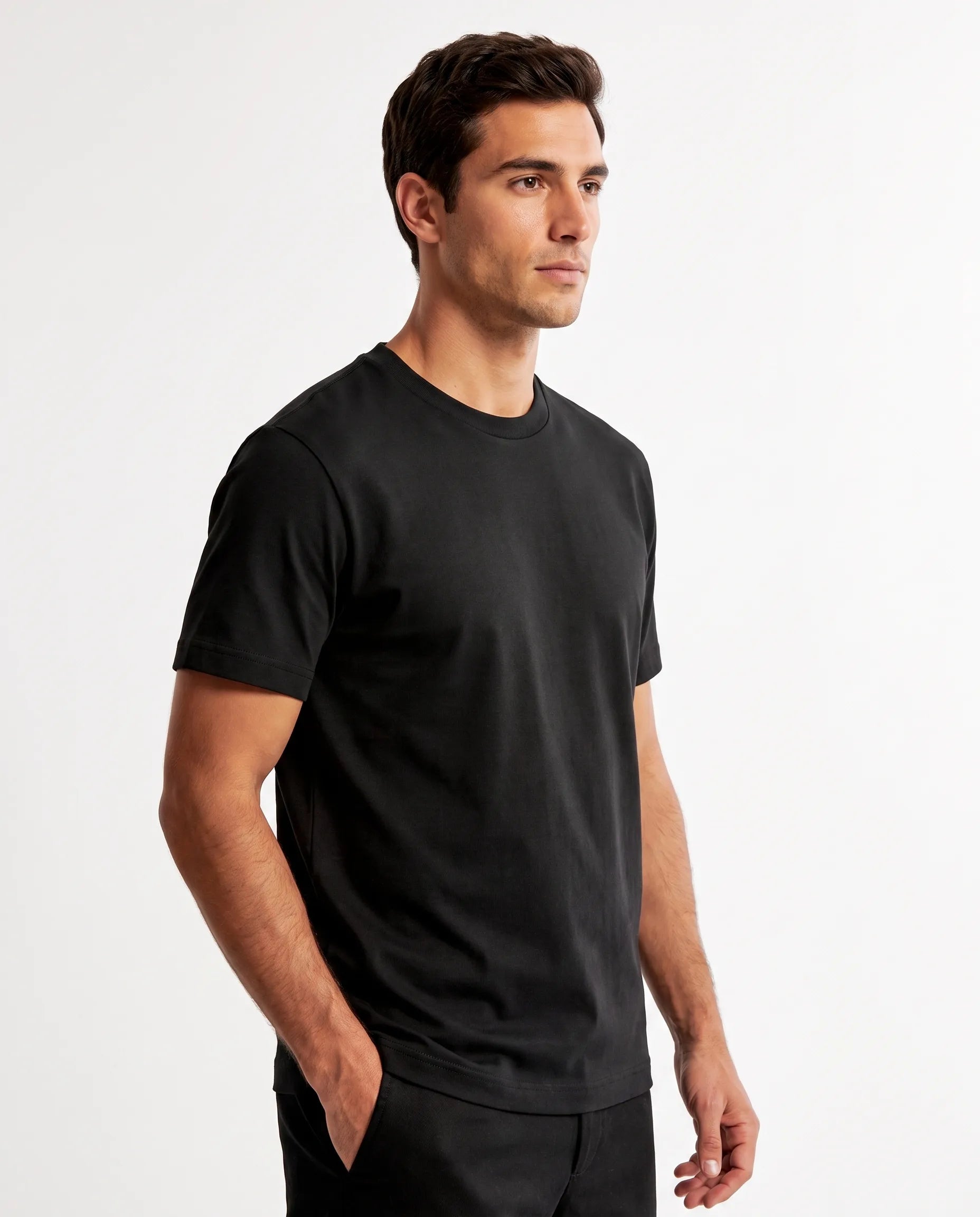 Supima Cotton Tee - Black