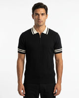 Structured Knit Polo view 3