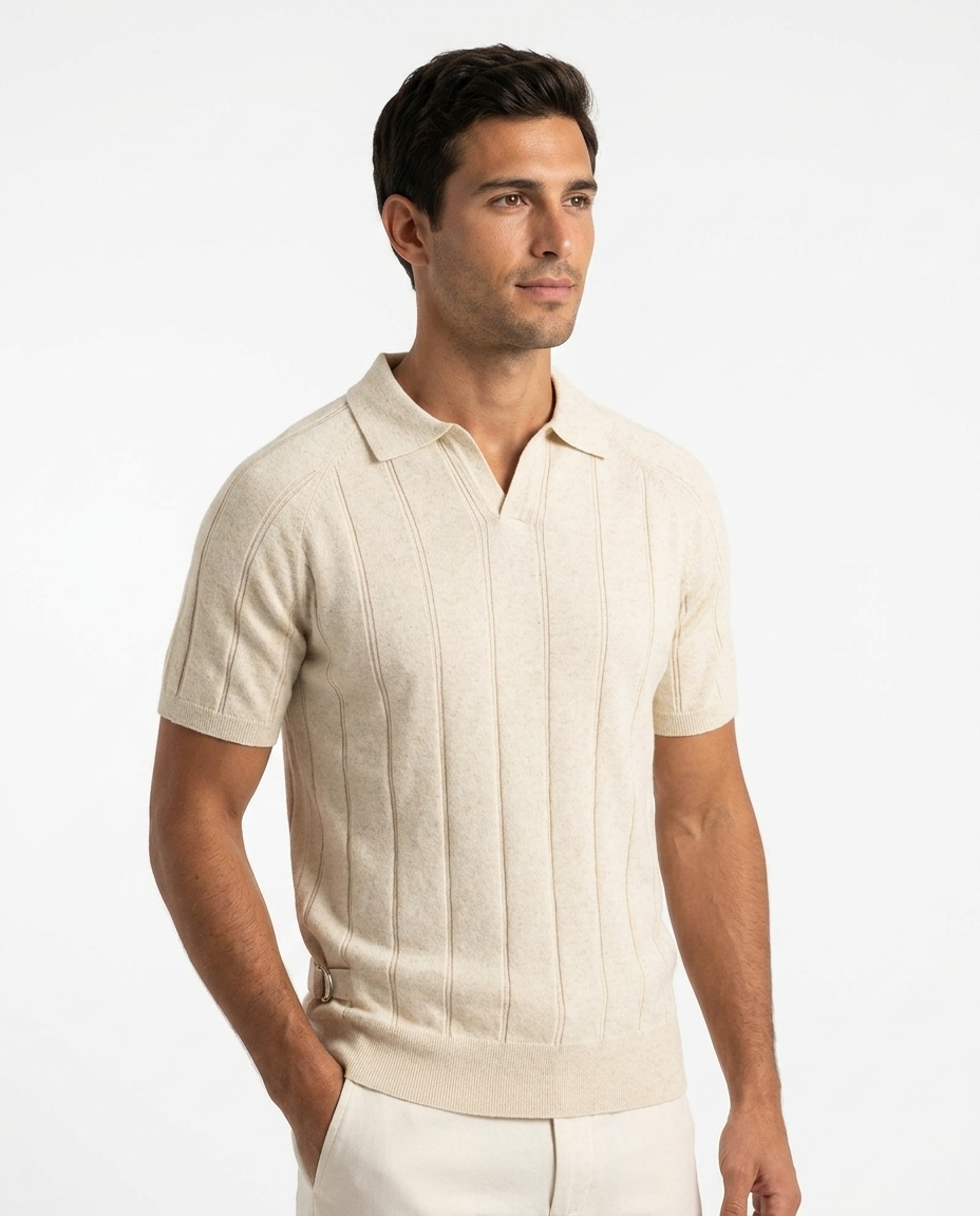 Polo Costine Avorio