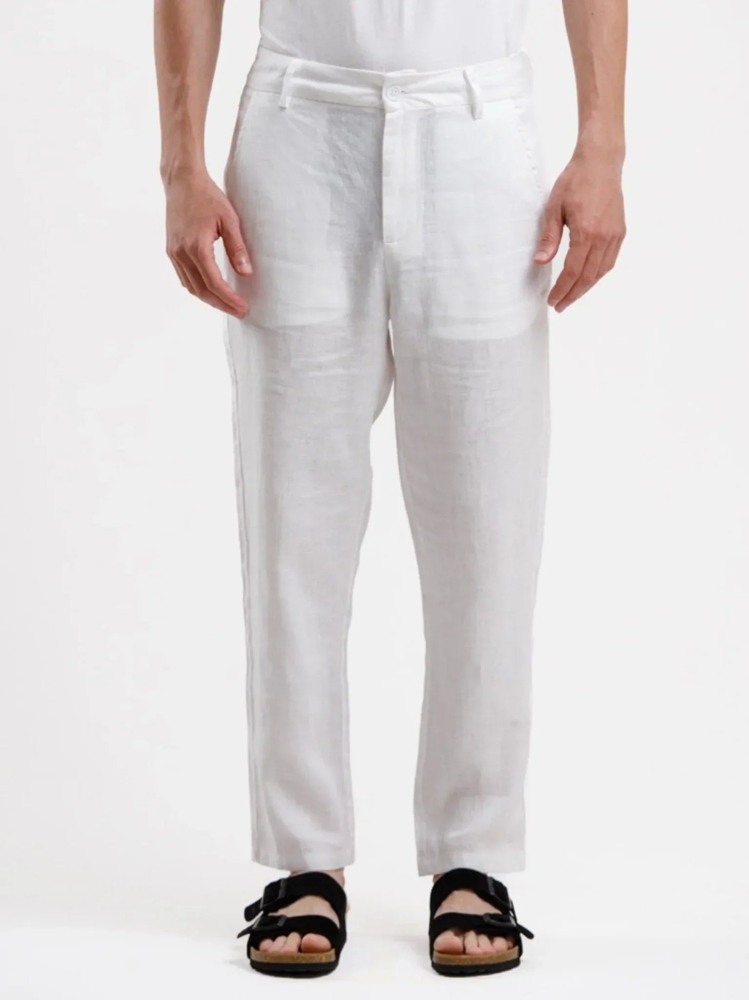 Linen Trouser - White
