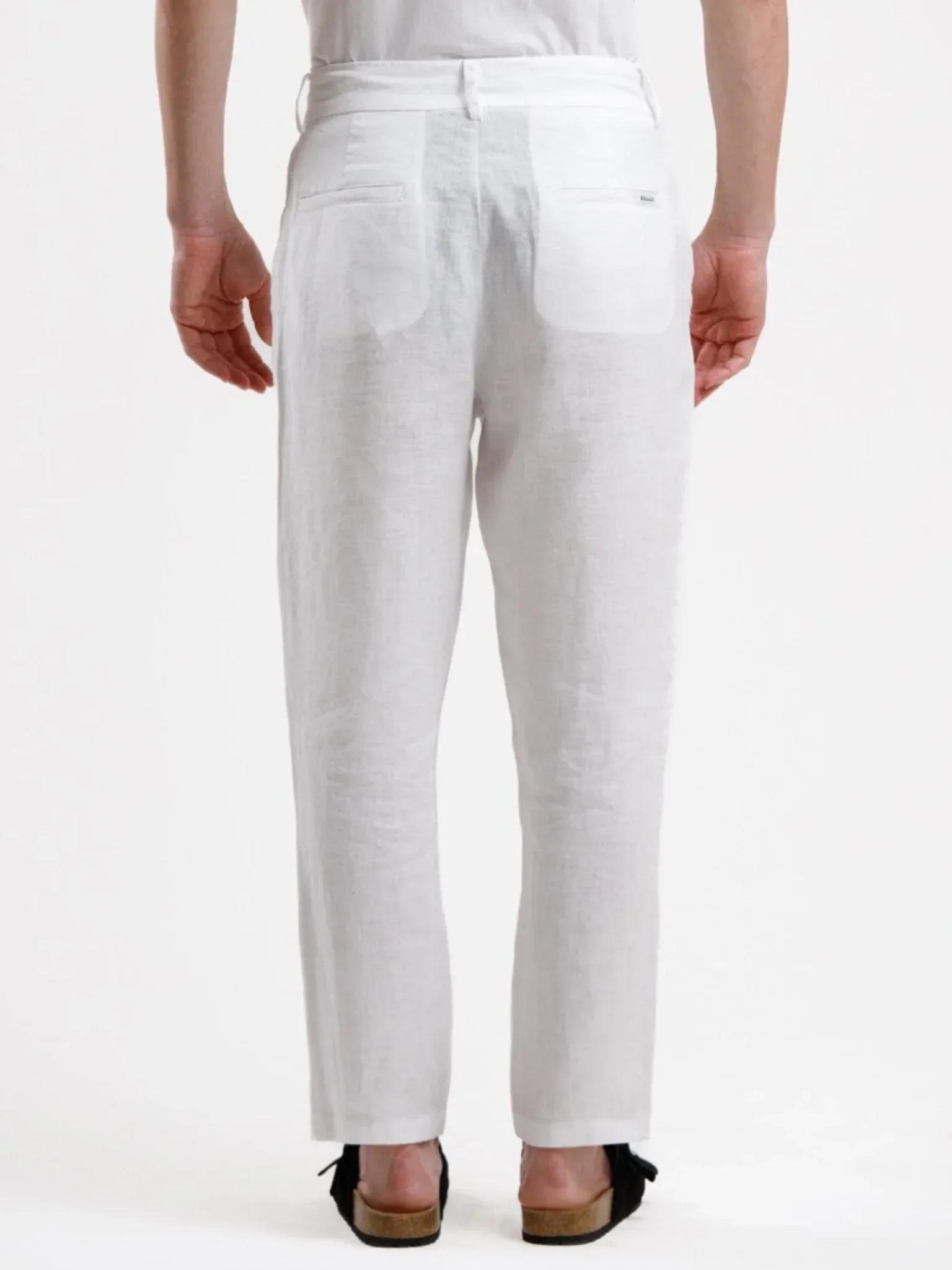 Linen Trouser - White