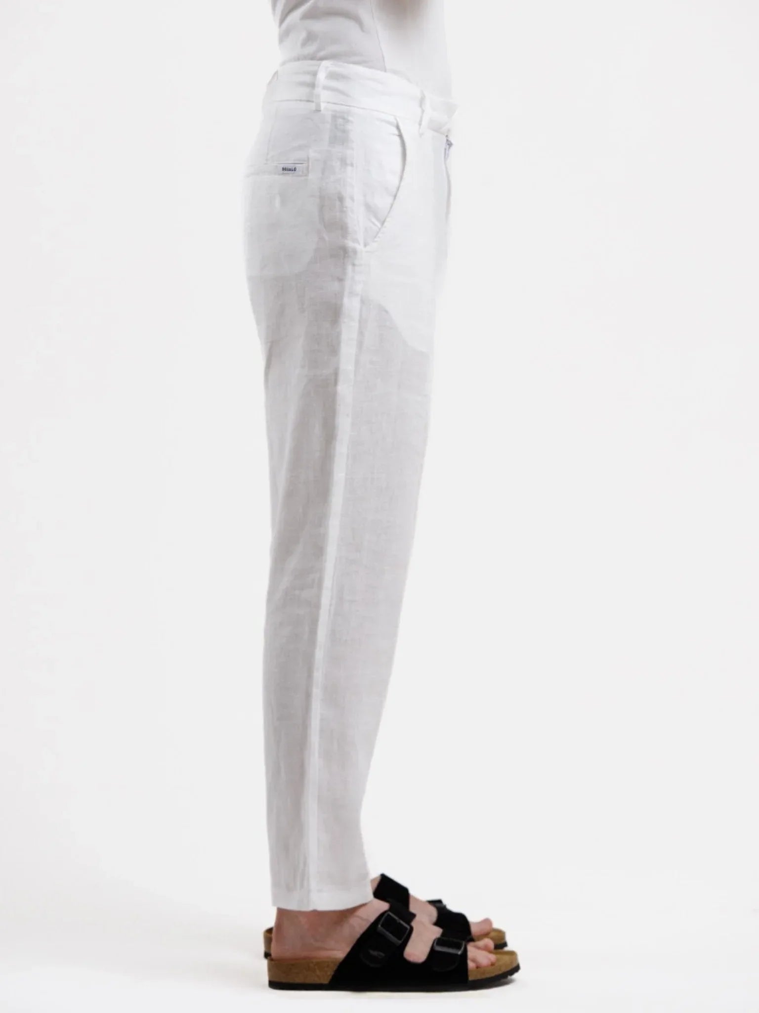 Linen Trouser - White