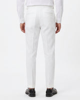 Faltenhose aus Leinen, Elfenbein view 2