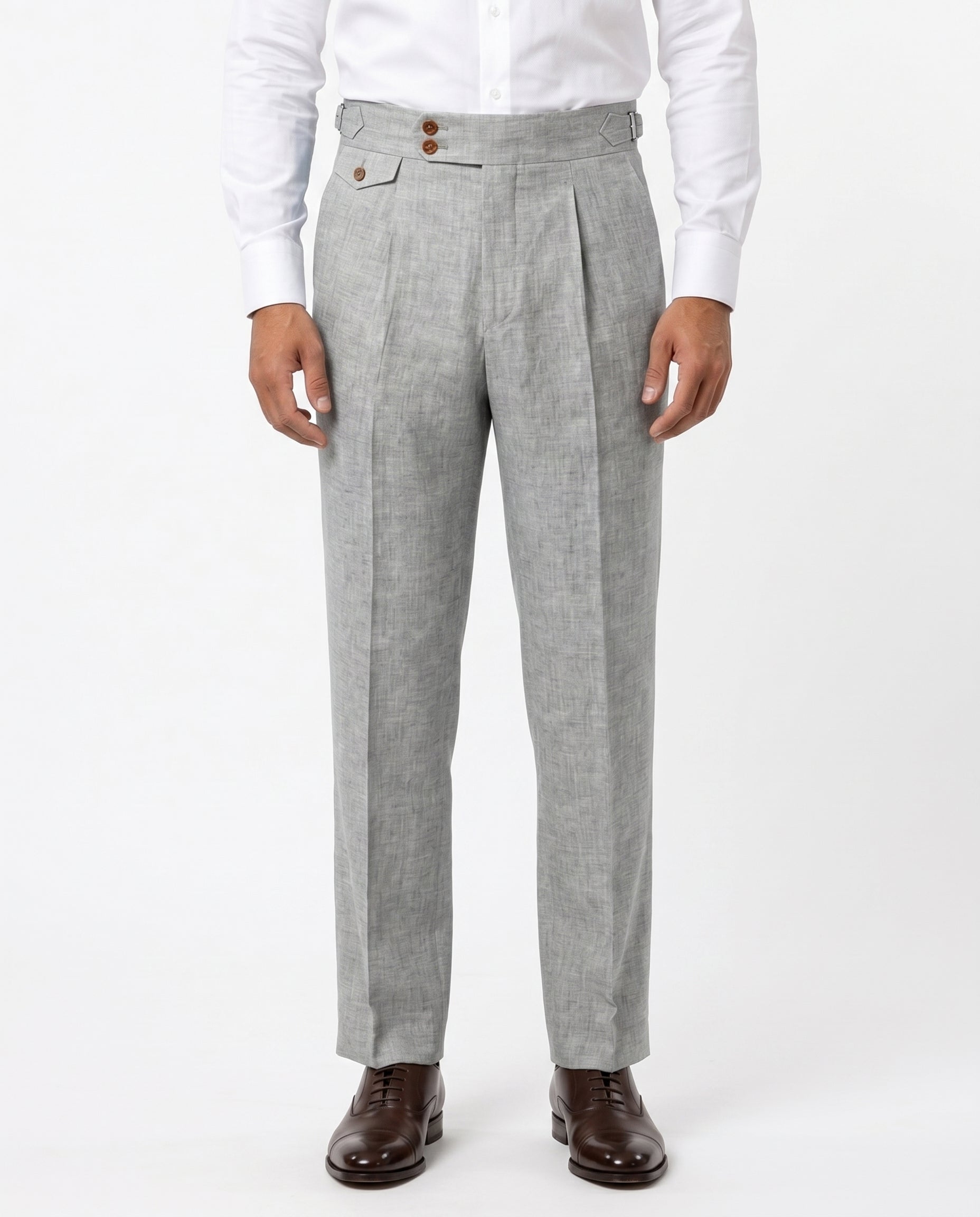 Gurkha Trousers, Light Grey