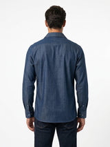 Jeanshemd, Indigo view 4