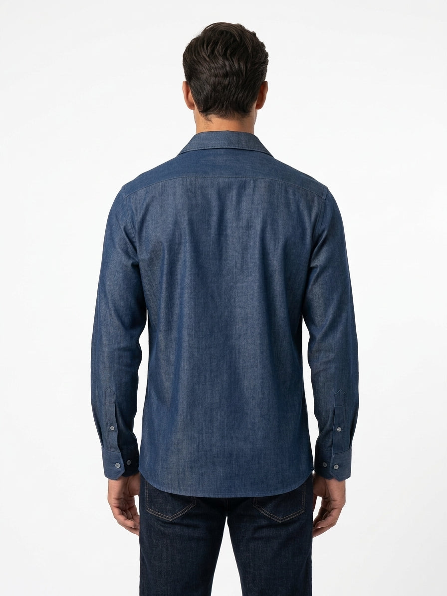 Jeanshemd, Indigo