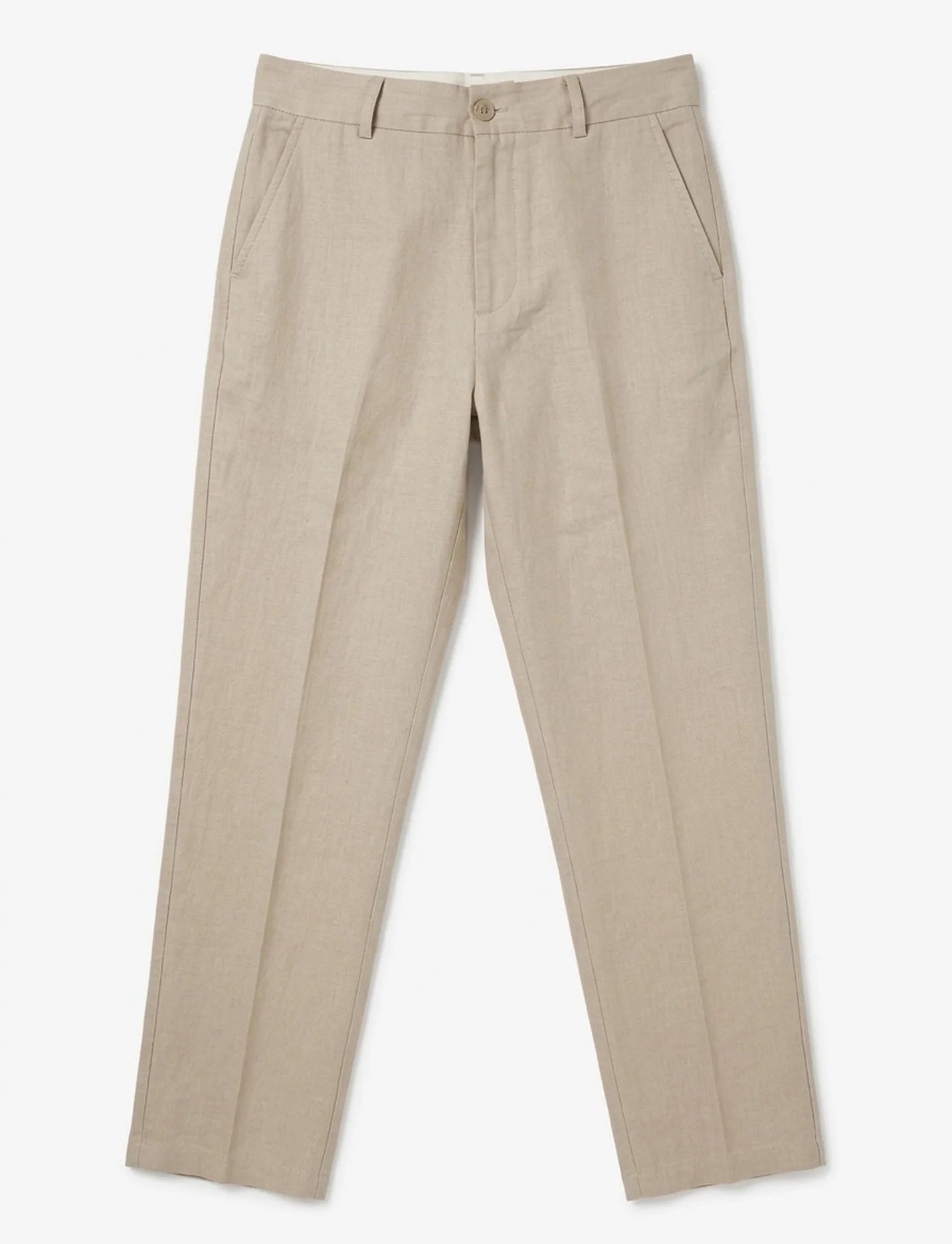 Linen Trouser - Beige