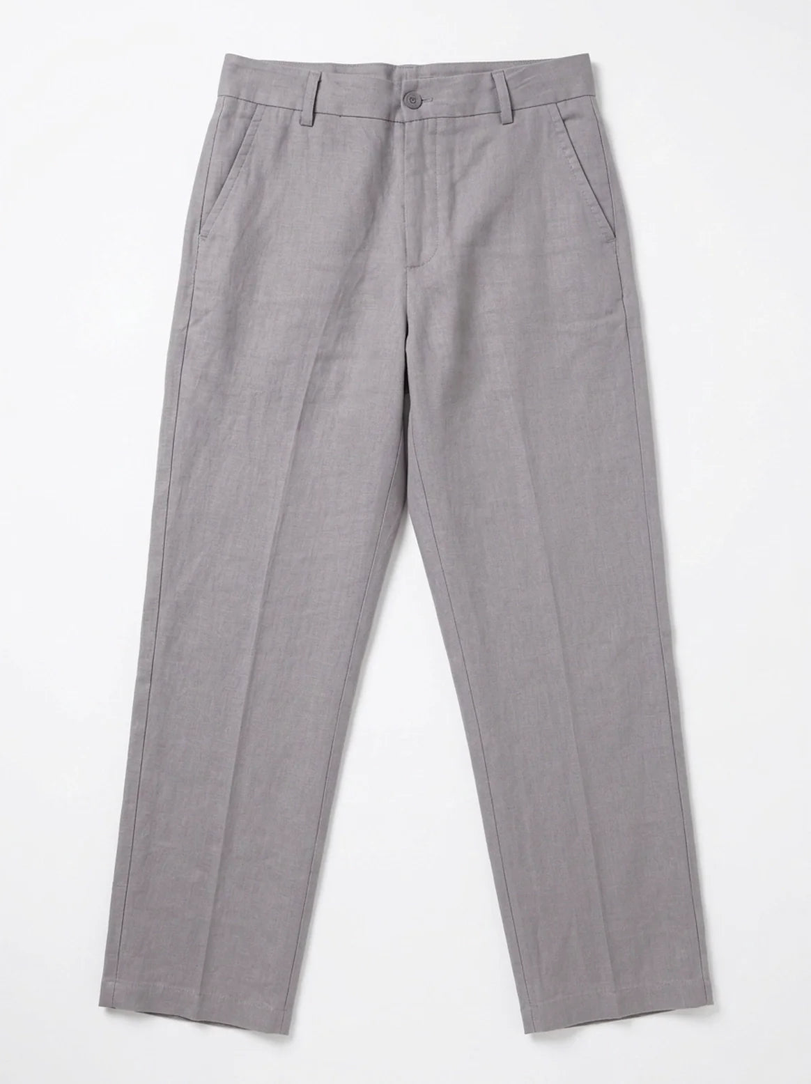 Linen Trouser - Grey