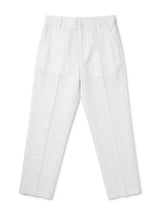 Linen Trouser - White view 4