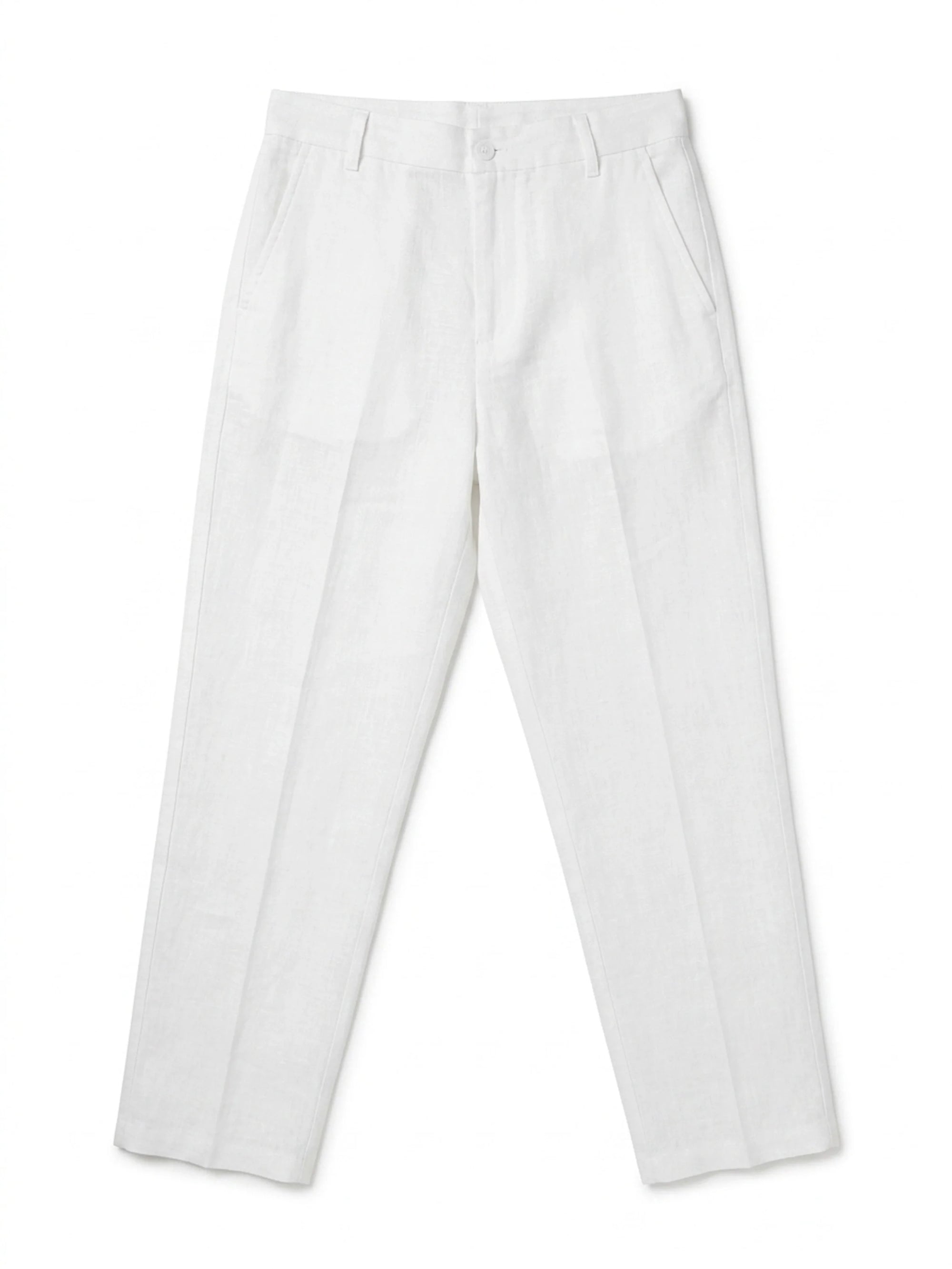 Linen Trouser - White